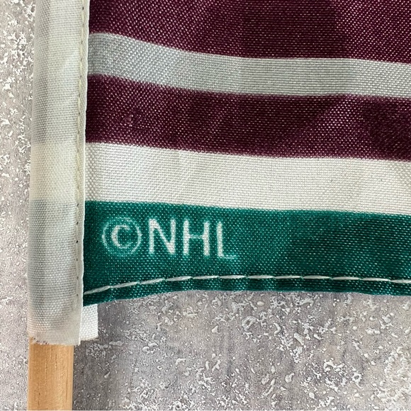 Vintage Anaheim Mighty Ducks Mini Flag. RARE 17”x12.5” NHL Hockey NY Disney - Picture 3 of 7